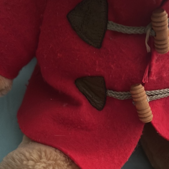 Paddington & Co teddy bear with coat - Picture 2 of 4